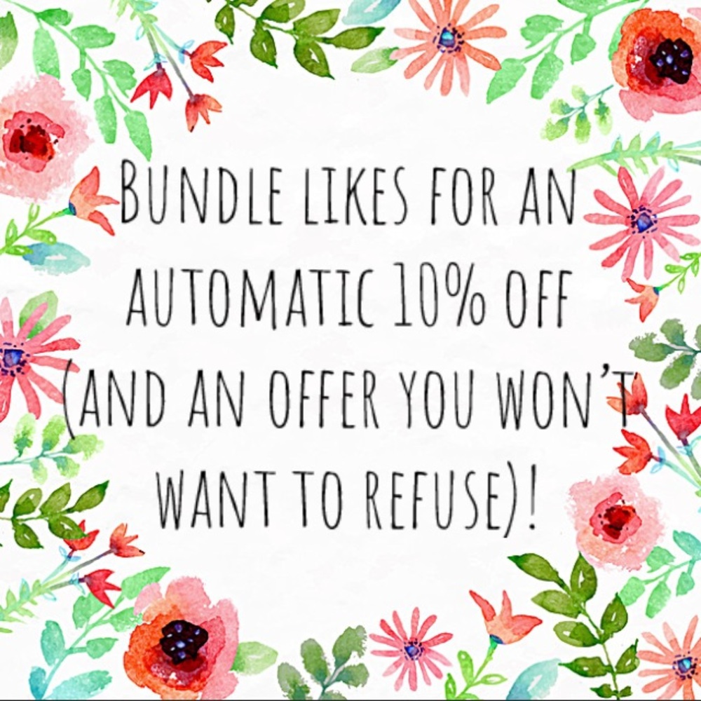 Multiple items you like? Bundle them!